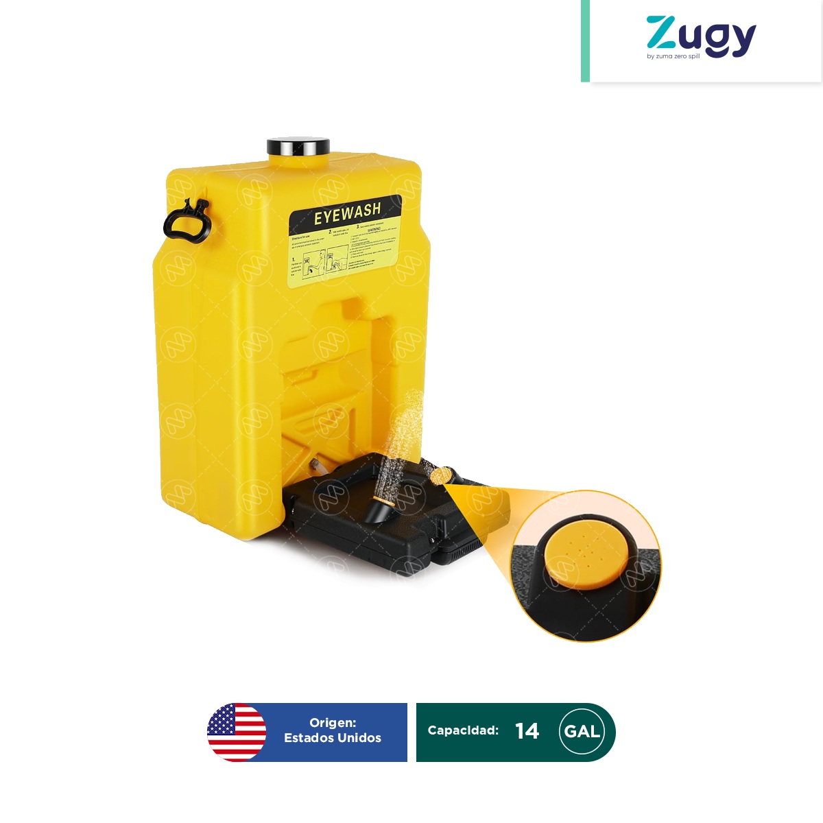 estacion portatil para lavado de ojos zugy 14 gal 003