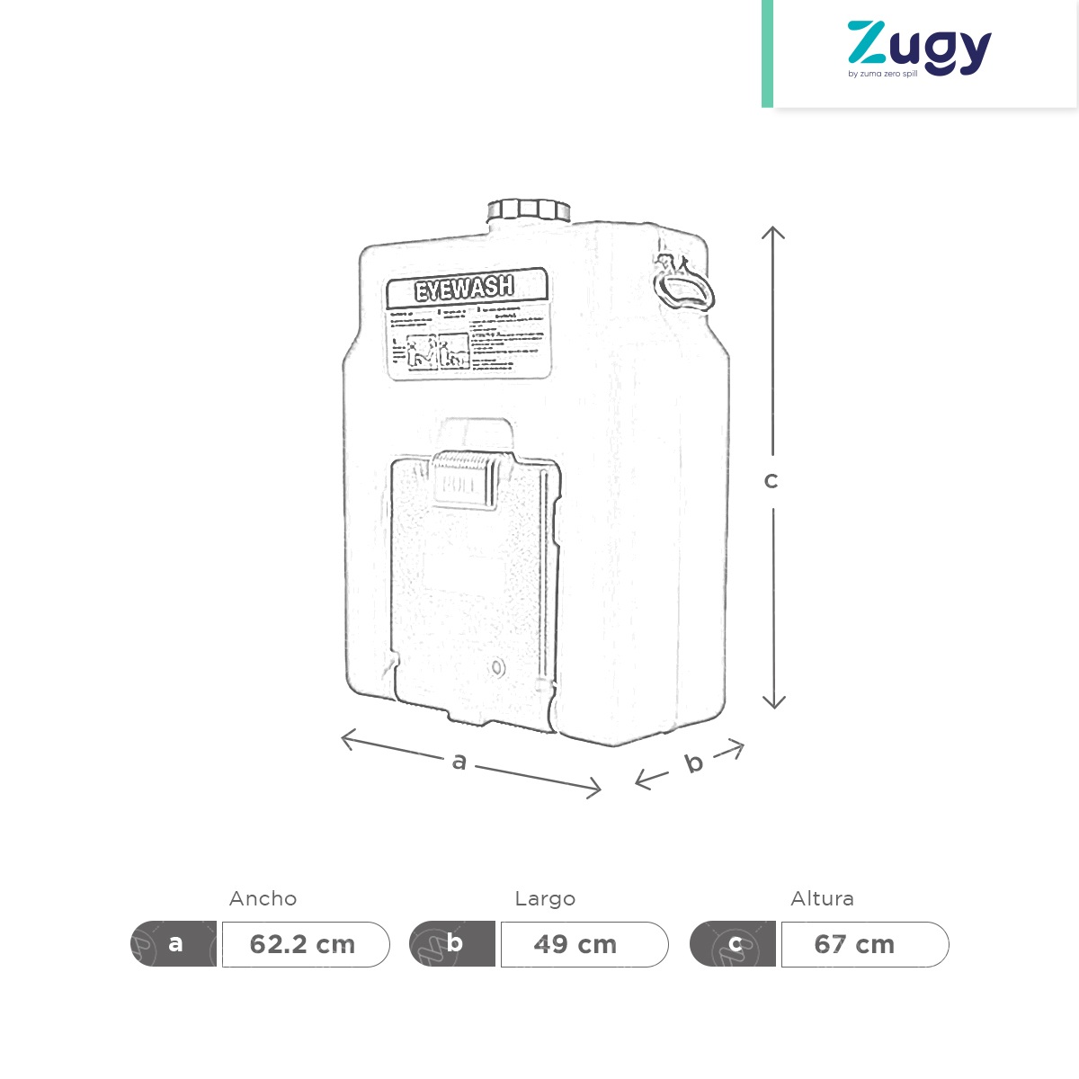 estacion portatil para lavado de ojos zugy 14 gal 004