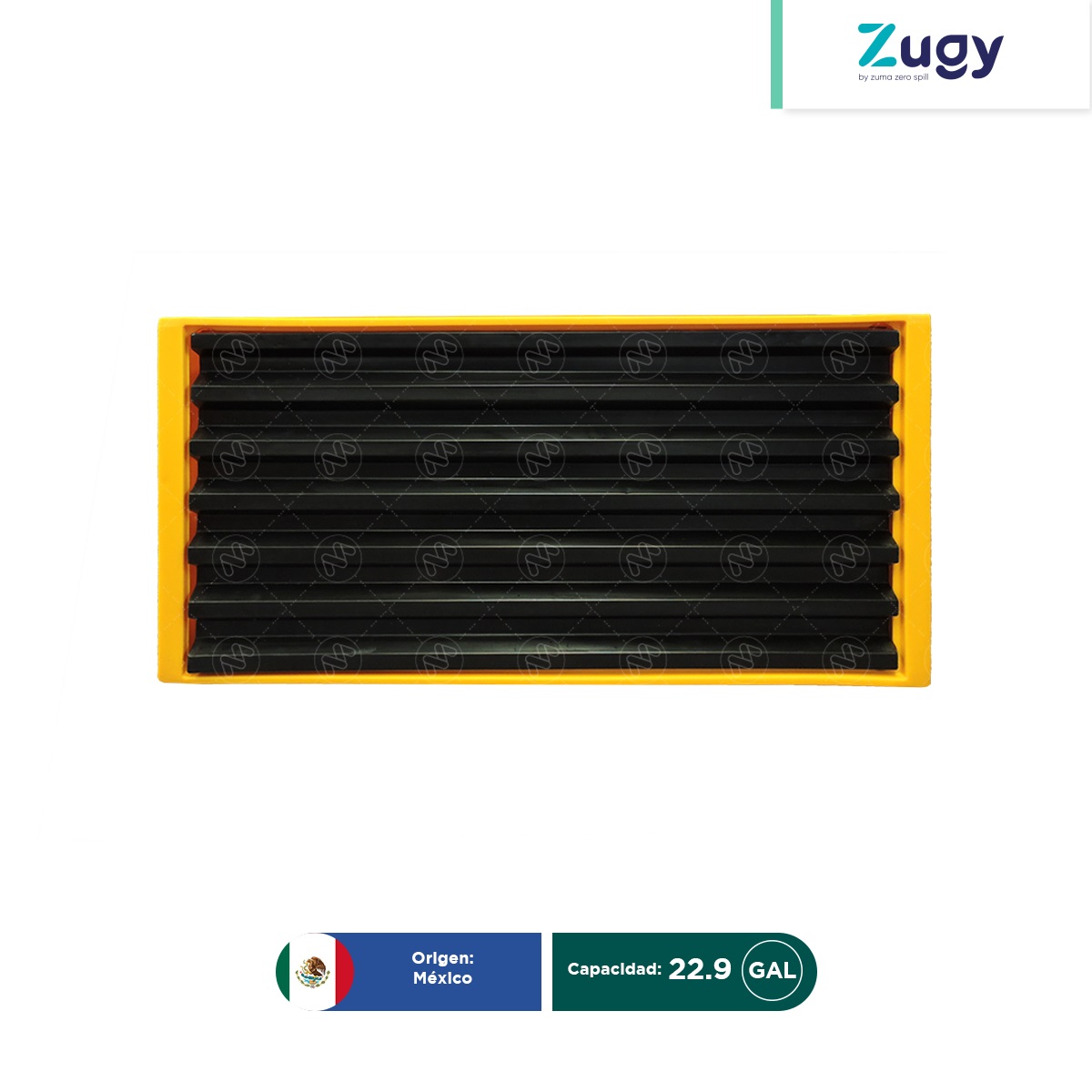 plataforma antiderrames para 2 tambos zugy 005